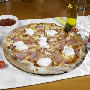 PIZZA CARBONARA