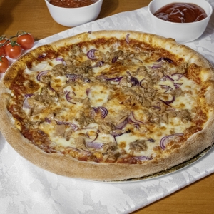 PIZZA TONNO E CIPPOLA
