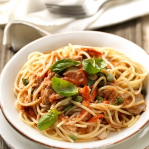 Spaghetti cu ton cluj